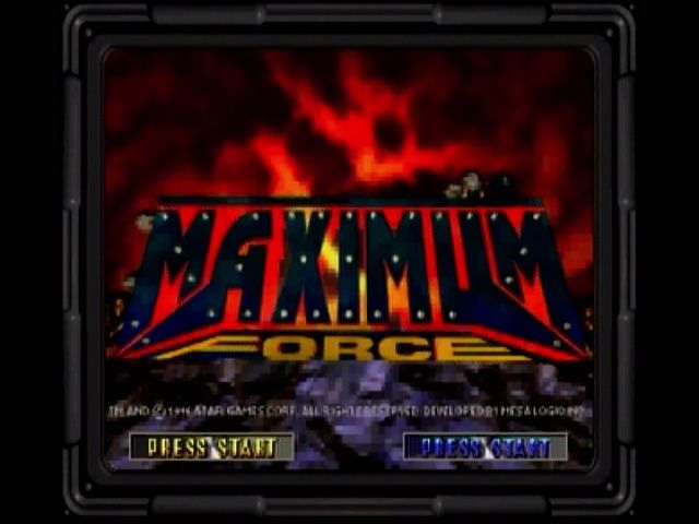 Maximum Force screenshot 3 for Sega Saturn